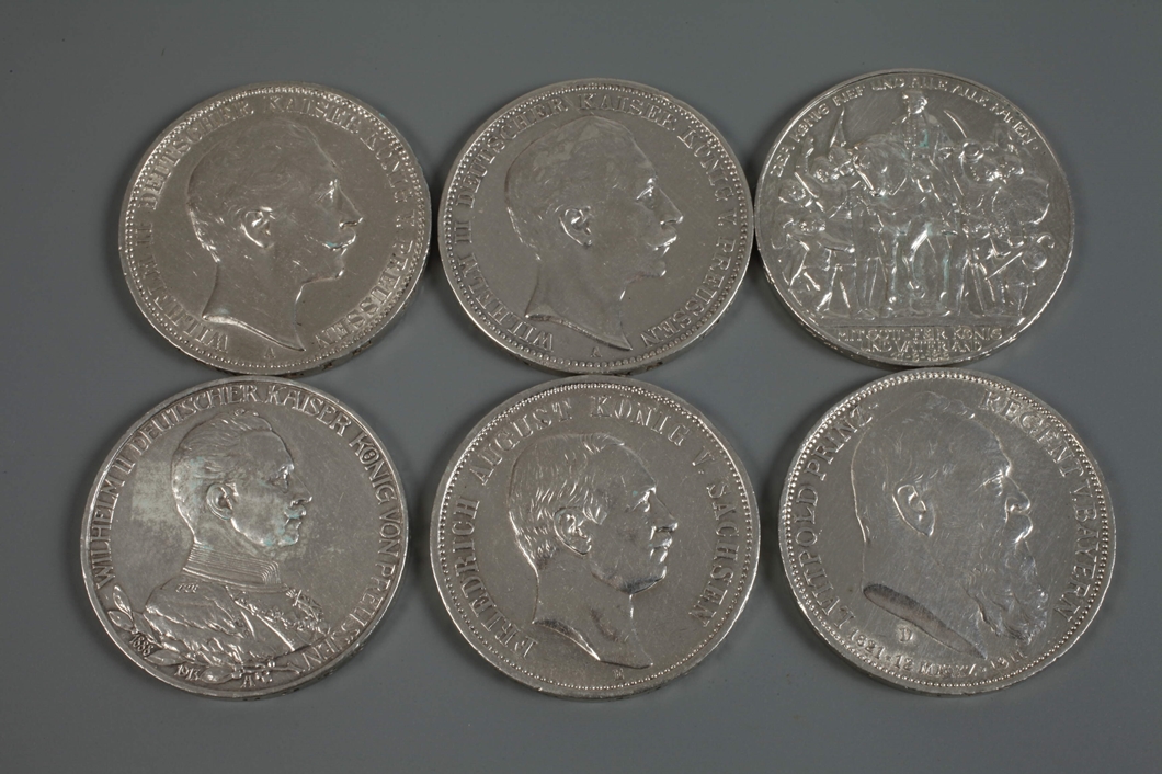 Convolute Silver Coins of the German Empire - Image 2 of 7