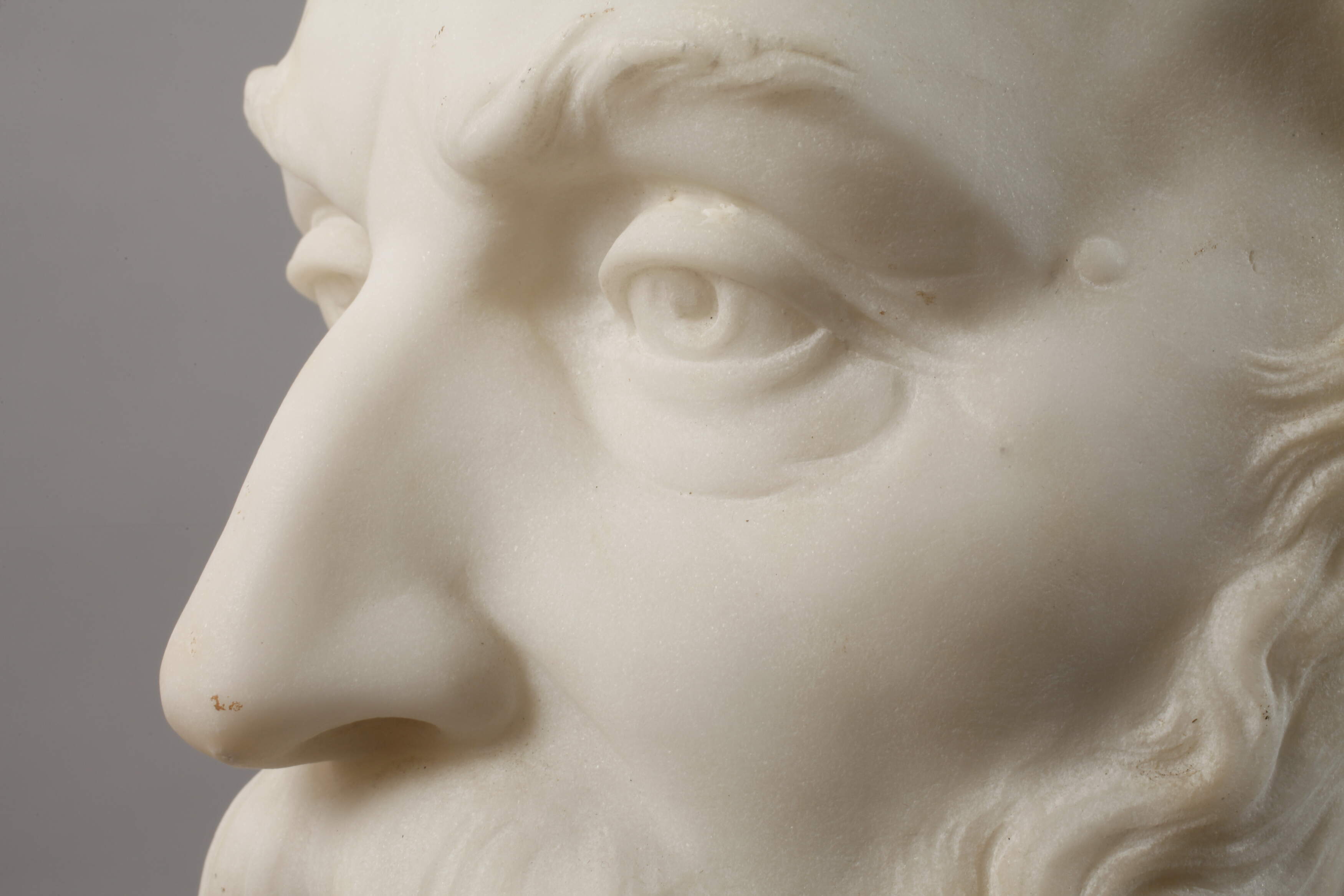 Emil Steiner, marble bust of Albert of Saxony - Image 9 of 9