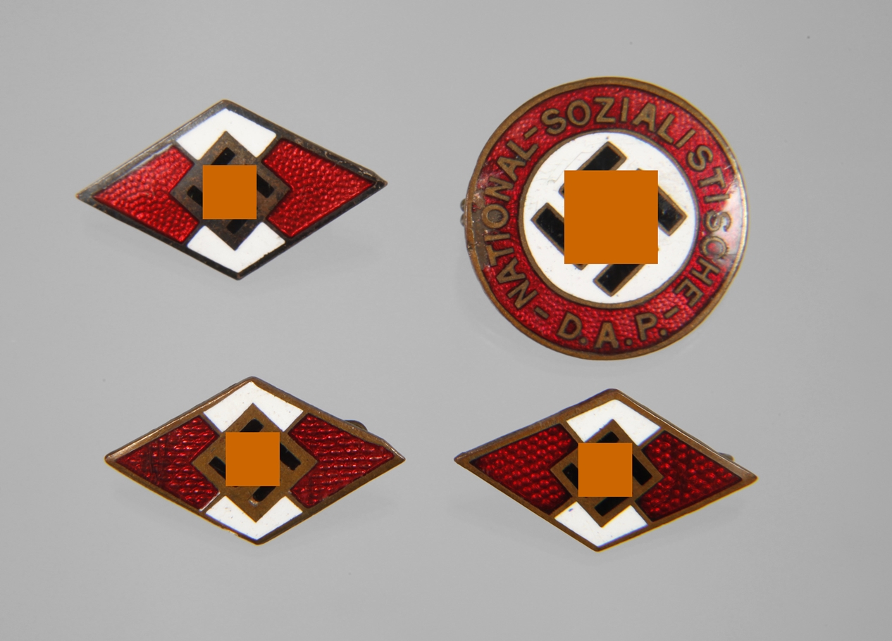 Convolute Badges 3rd Reich