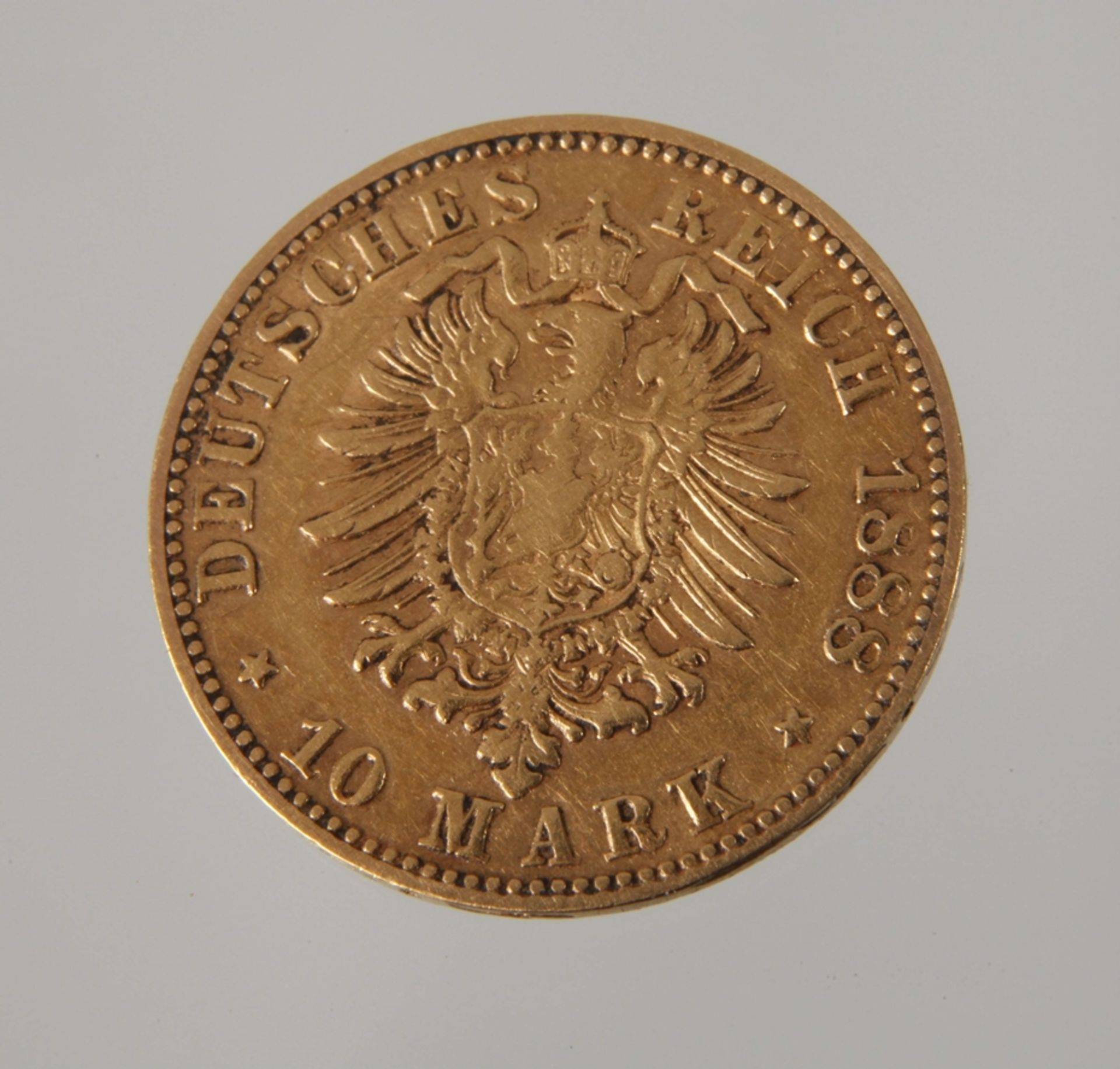 10 Goldmark Württemberg - Bild 3 aus 3