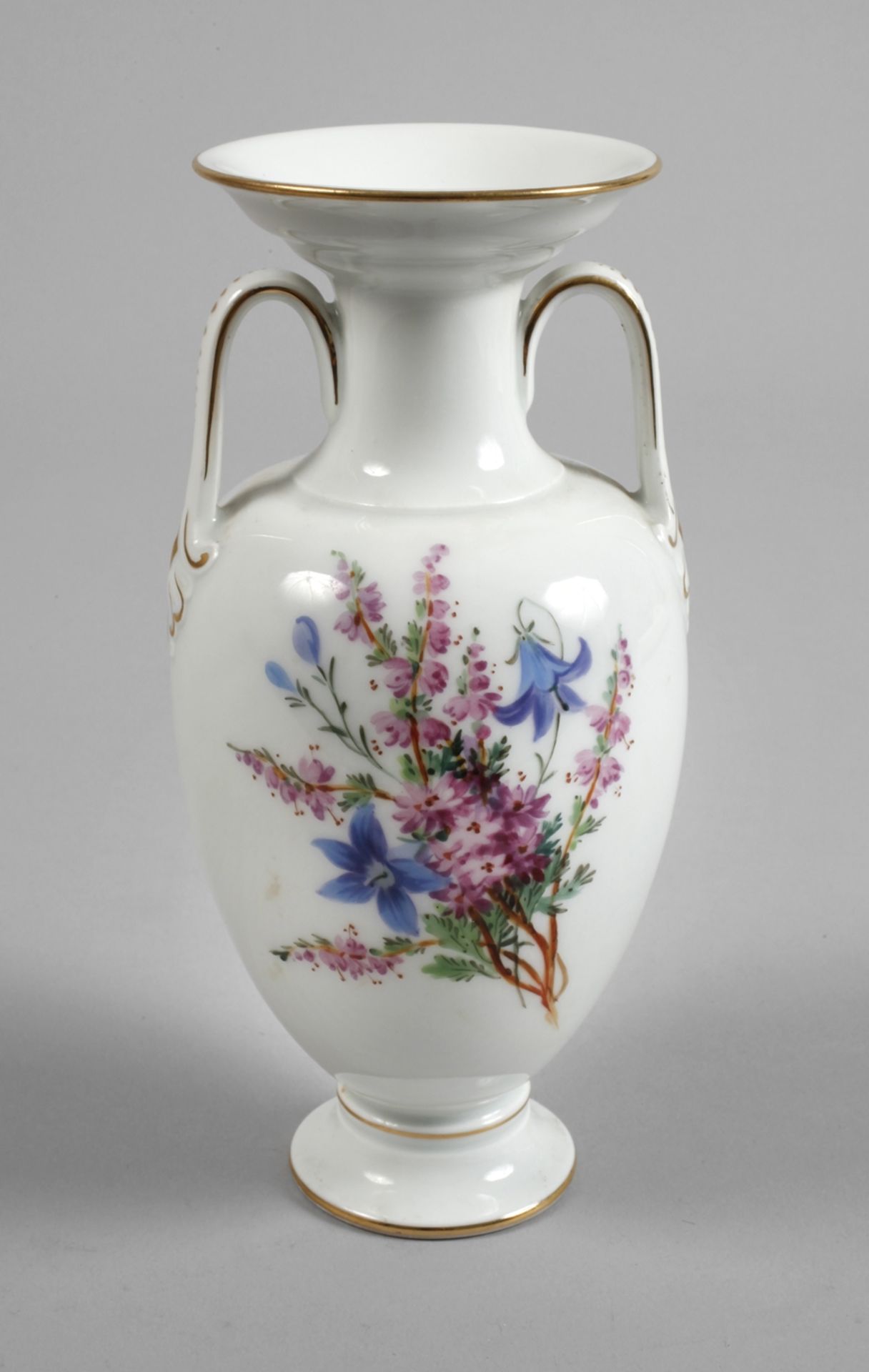 Meissen kleine Vase "Naturalistische Blume"