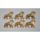 Dresden cardboard set of lions 