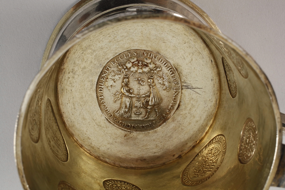 Königsberg Coin Goblet Vermeil - Image 7 of 8