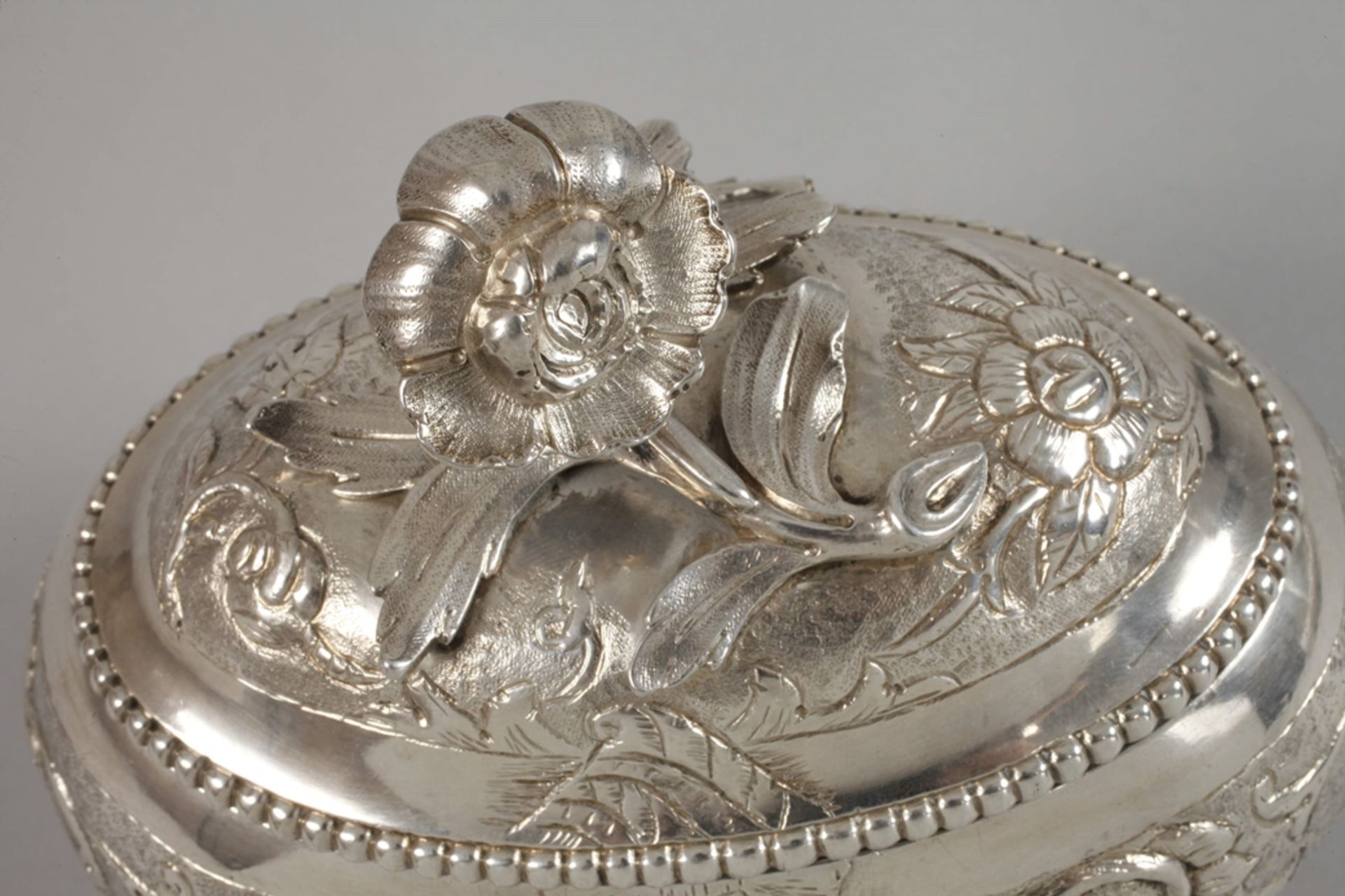 Silver sugar bowl Gdansk  - Image 4 of 5