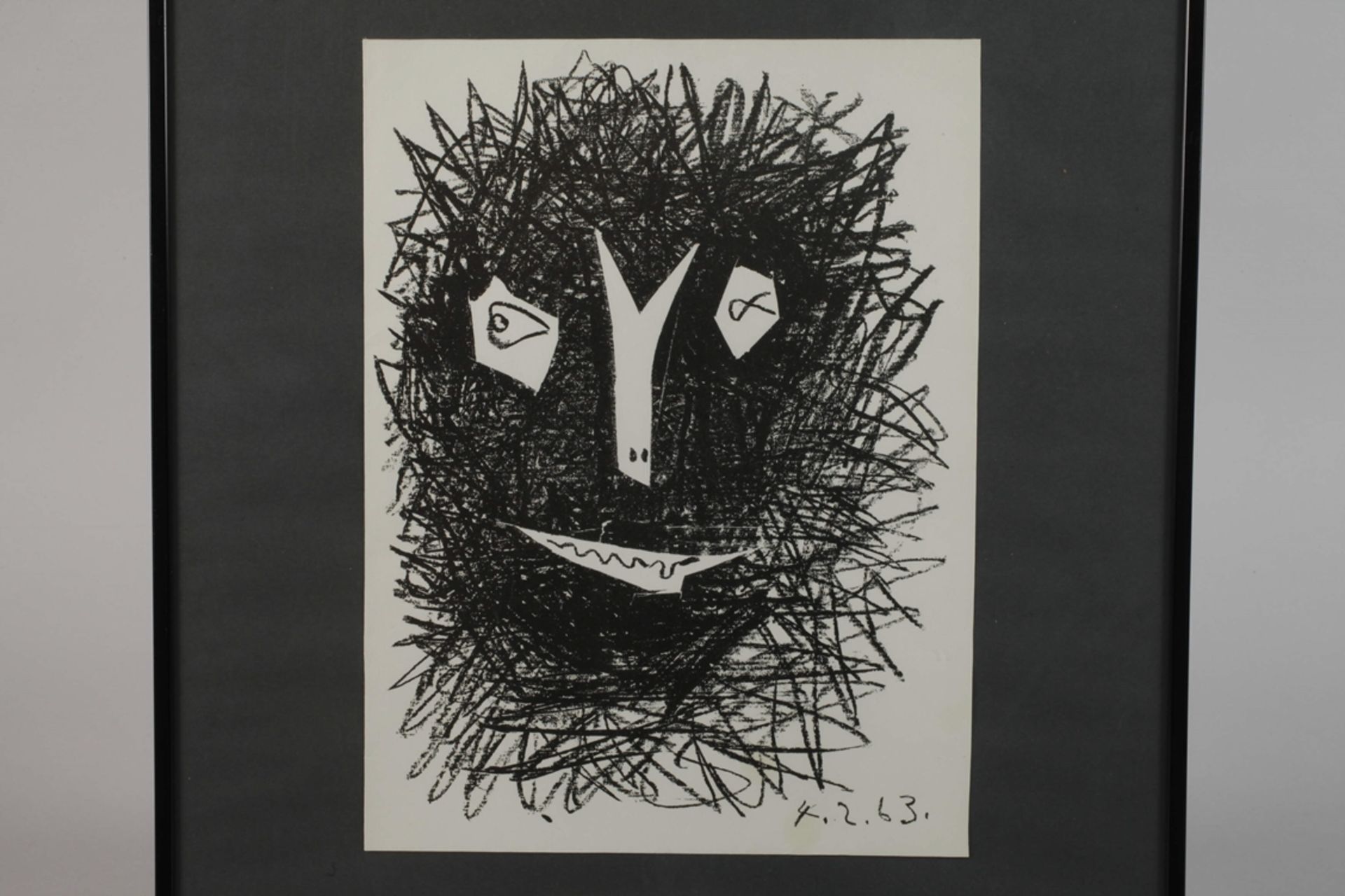 Pablo Picasso, Zwei Graphiken und Werksverzeichnis - Bild 3 aus 3