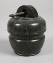 Serpentine screw-top jar
