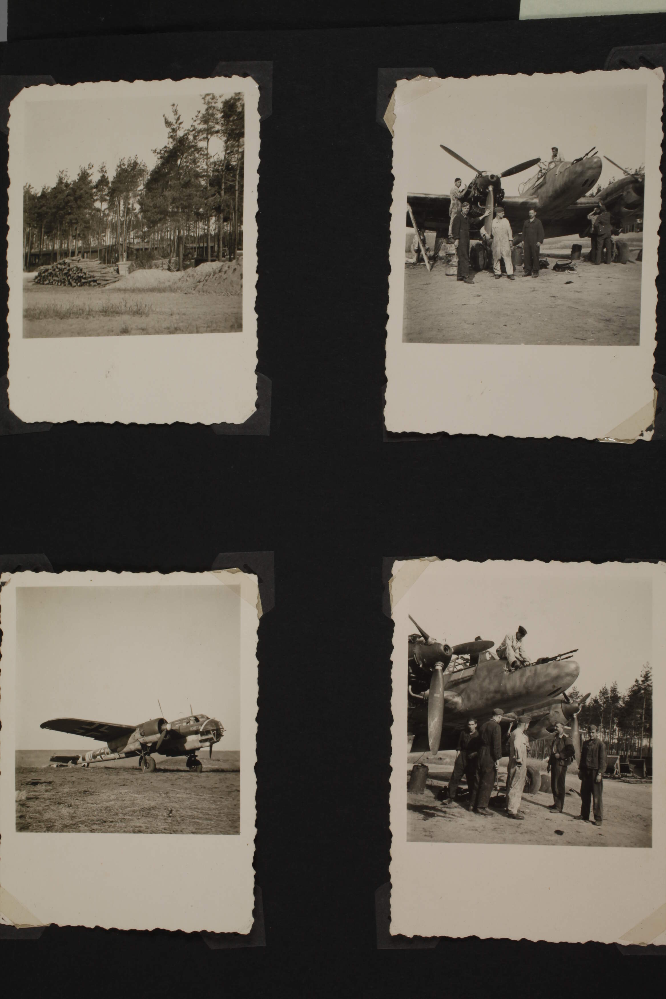 Three World War II service photo albums - Image 8 of 11