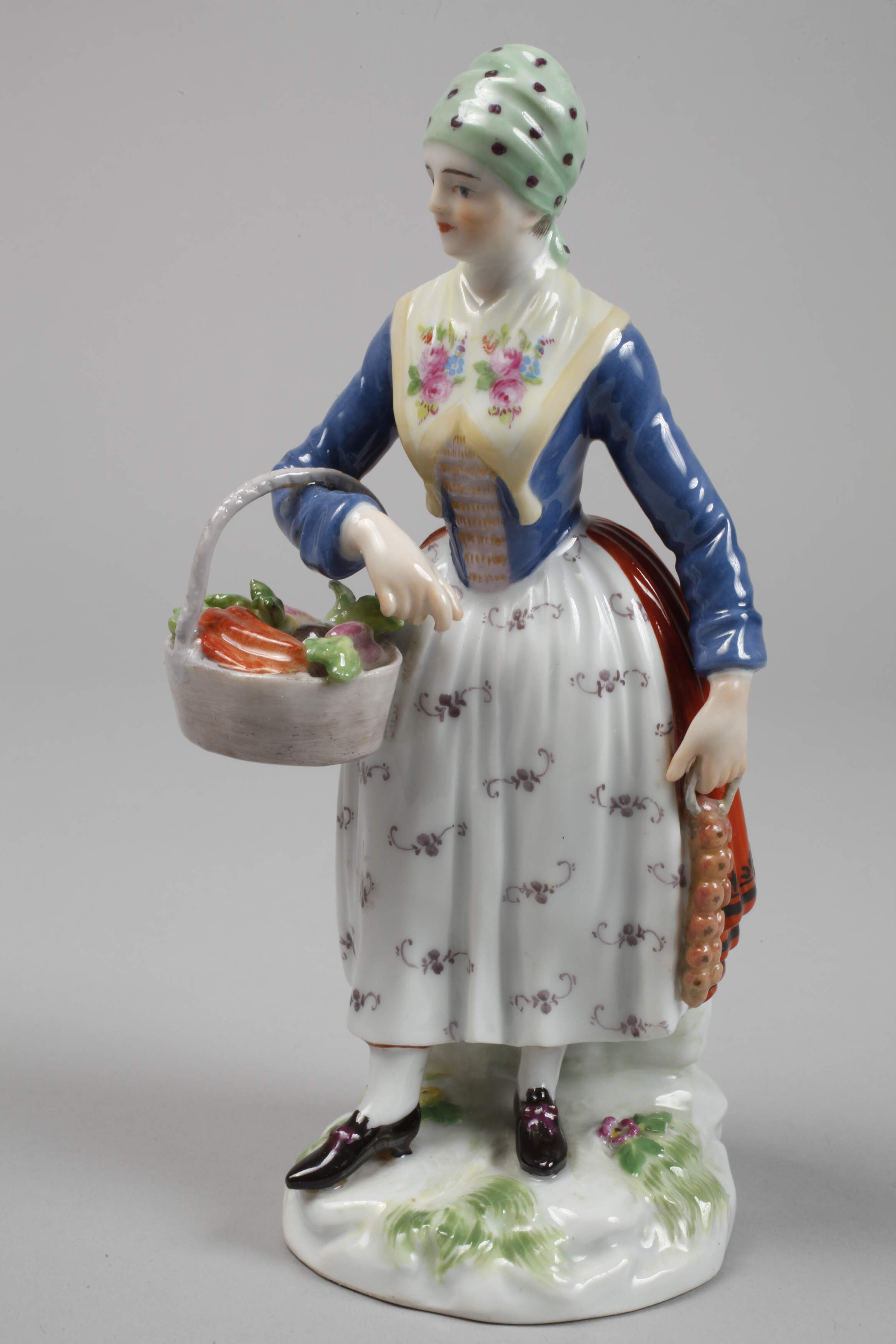 Meissen "Danish Peasant Woman" - Image 2 of 5