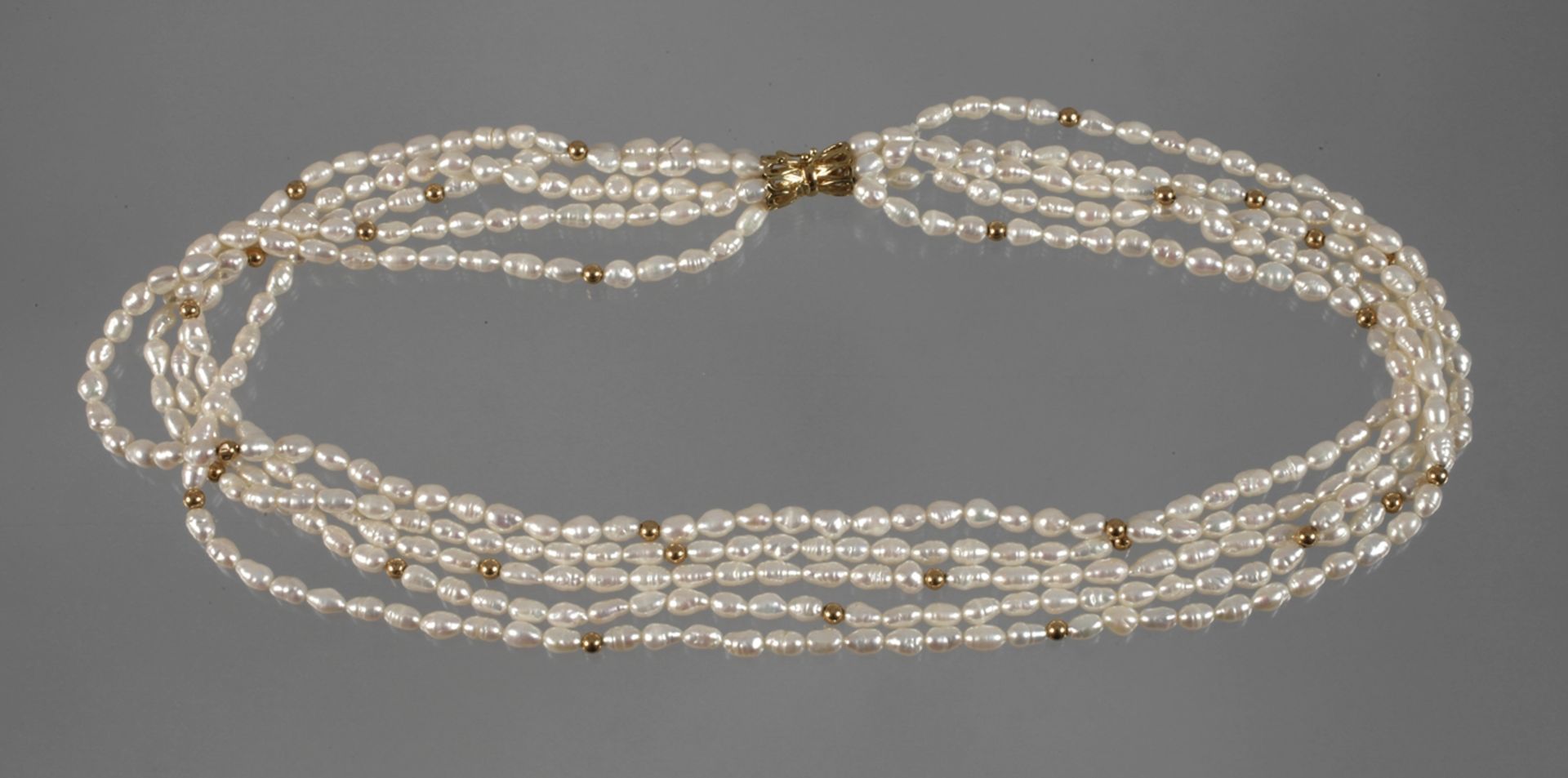 Mehrreihige Perlenkette