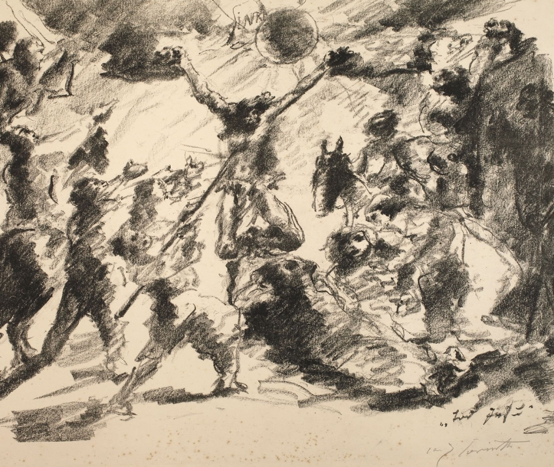 Prof. Lovis Corinth, "Tod Jesu"