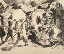 Prof. Lovis Corinth, "Tod Jesu"