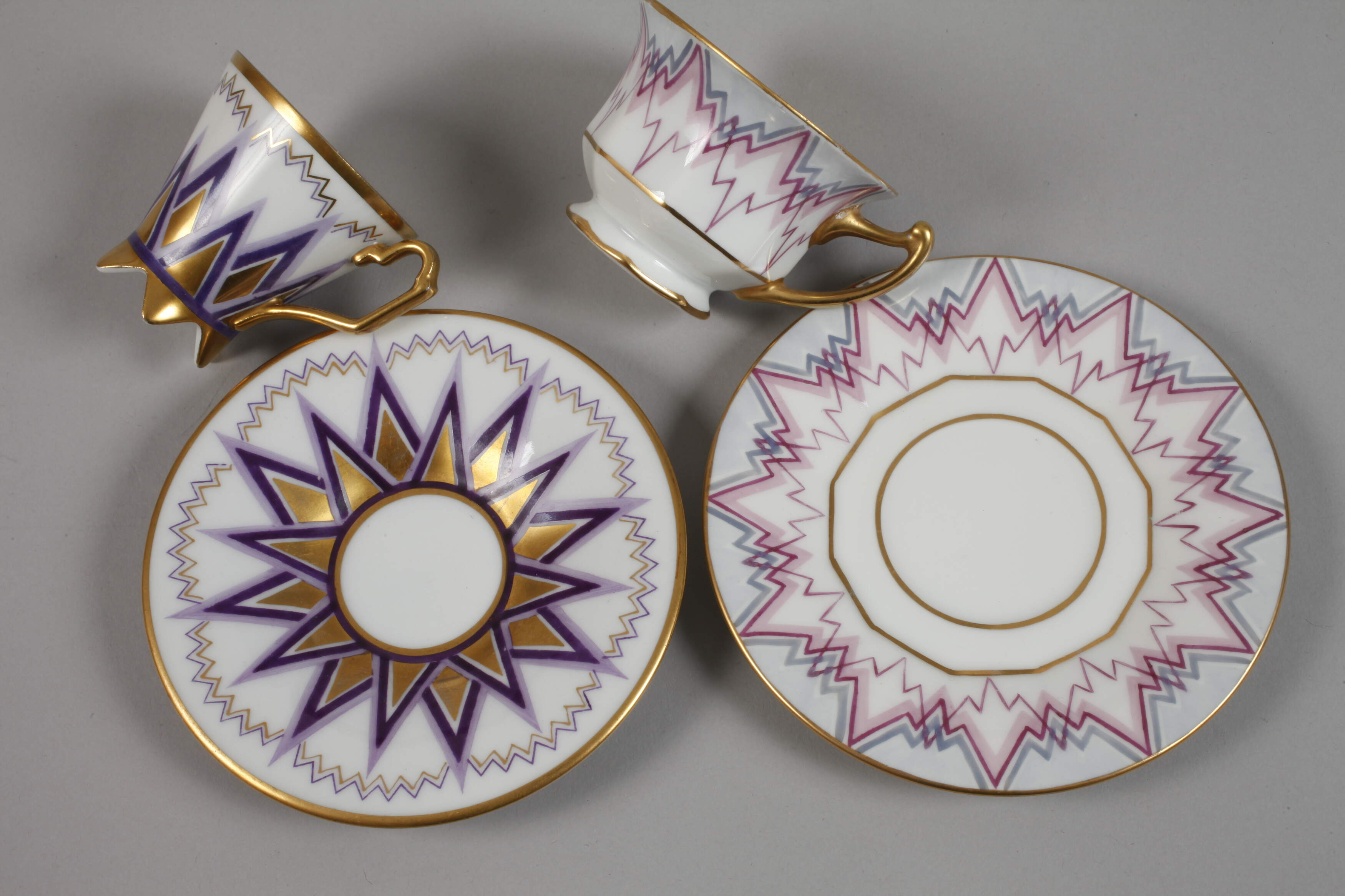 A collection of Art Deco demitasse cups - Image 4 of 7