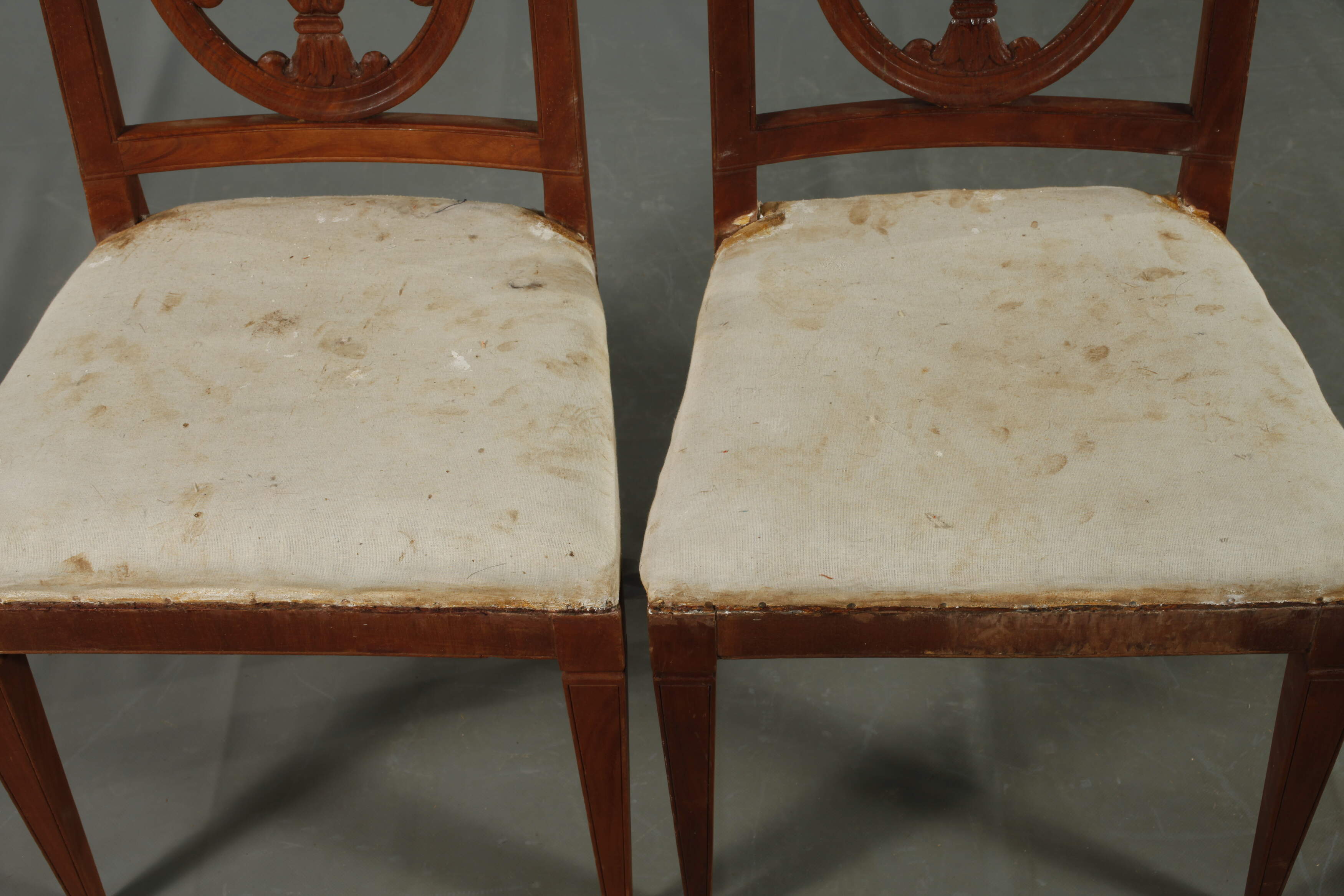 Twelve classicist chairs - Image 3 of 6