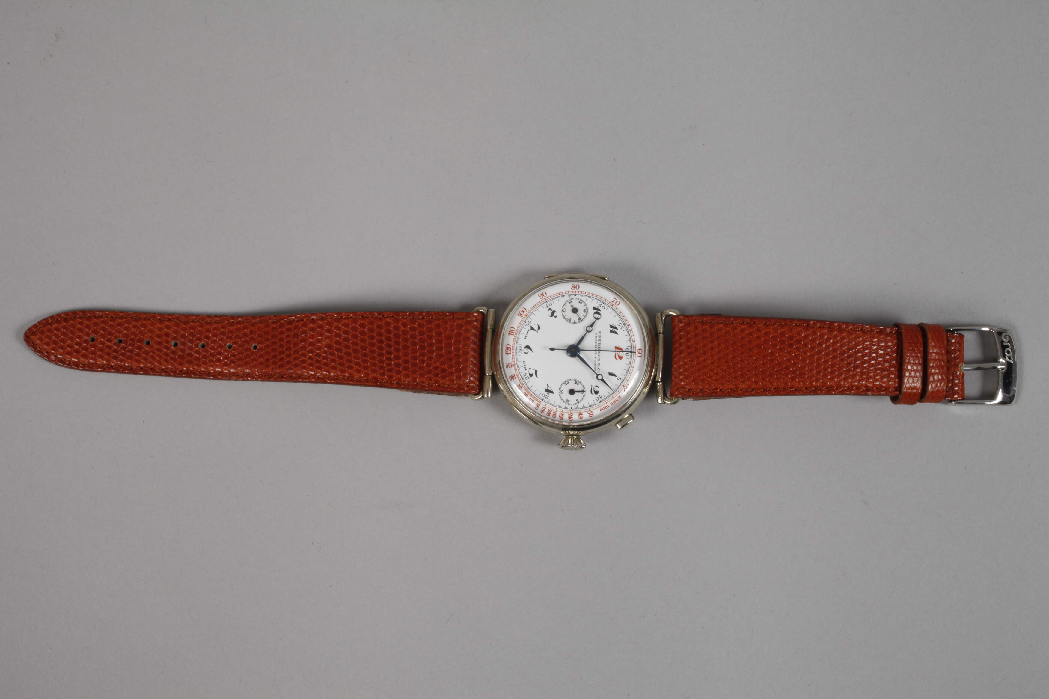 Eberhard & Co., Rare chronograph - Image 3 of 7