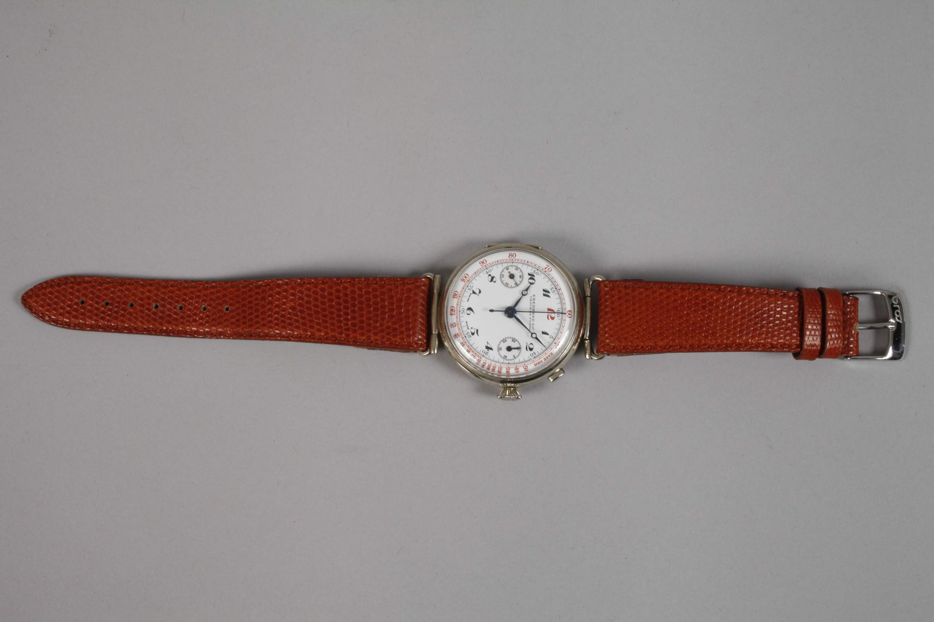 Eberhard & Co., Seltener Chronograph - Bild 3 aus 7