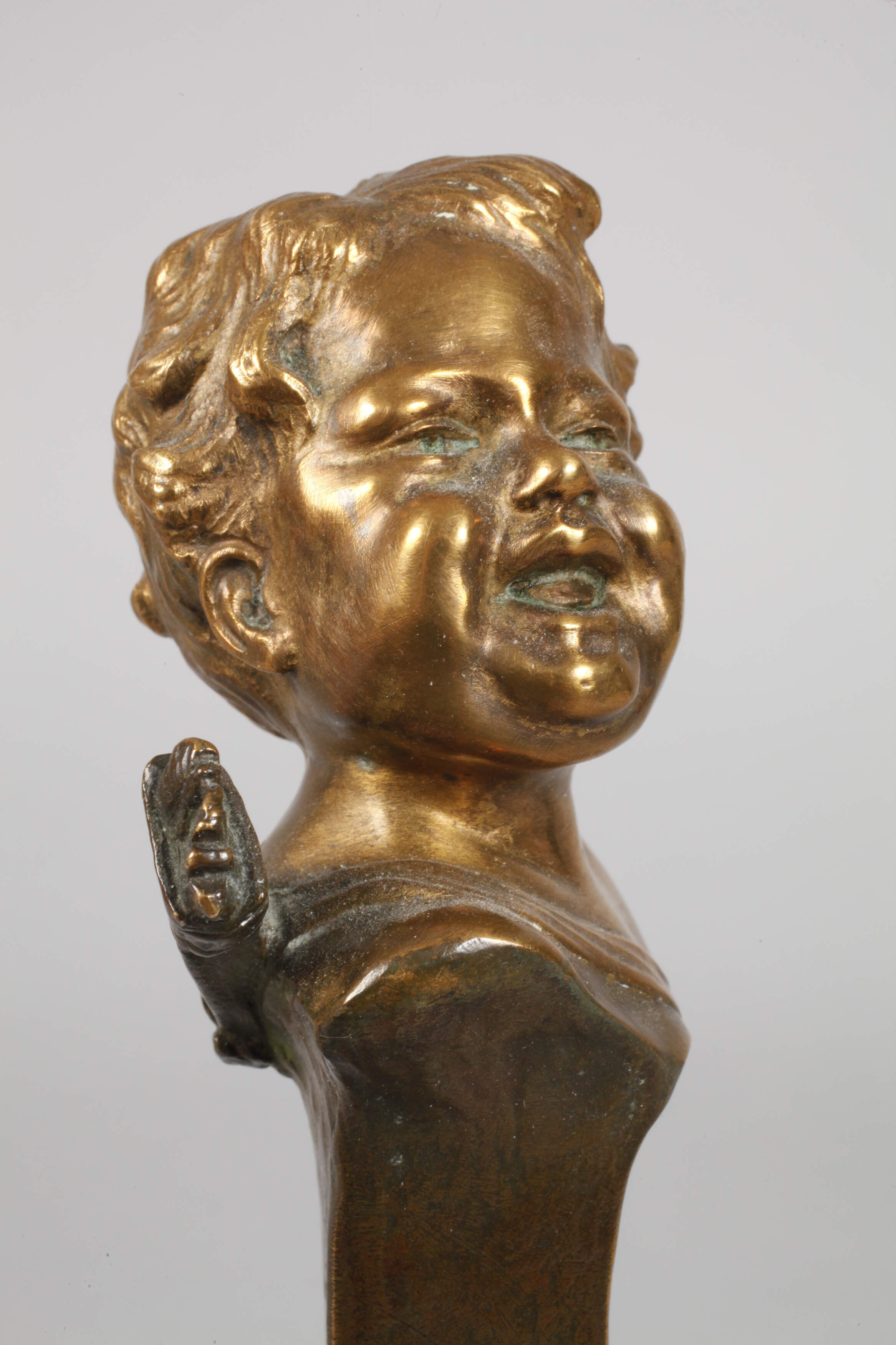 Luigi Melchiorre, Bust of Cupid - Image 3 of 7