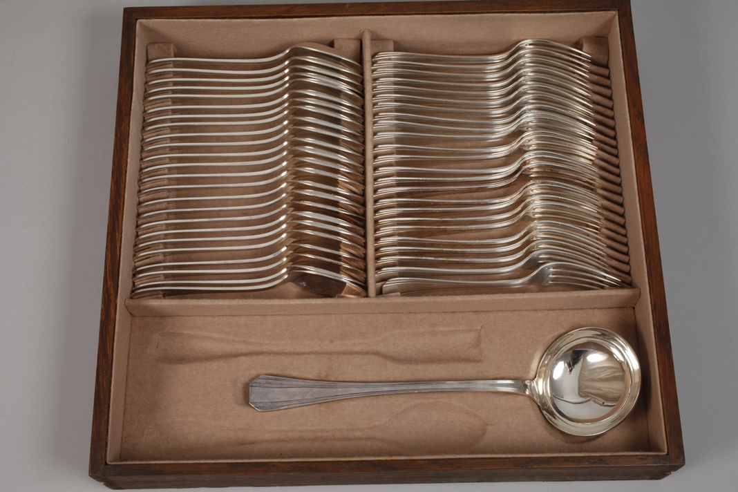 Orfèvrerie Christofle cutlery "Boreal" in a box - Image 5 of 10