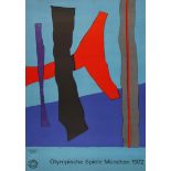 Fritz Winter, Plakat für Olympiade 1972