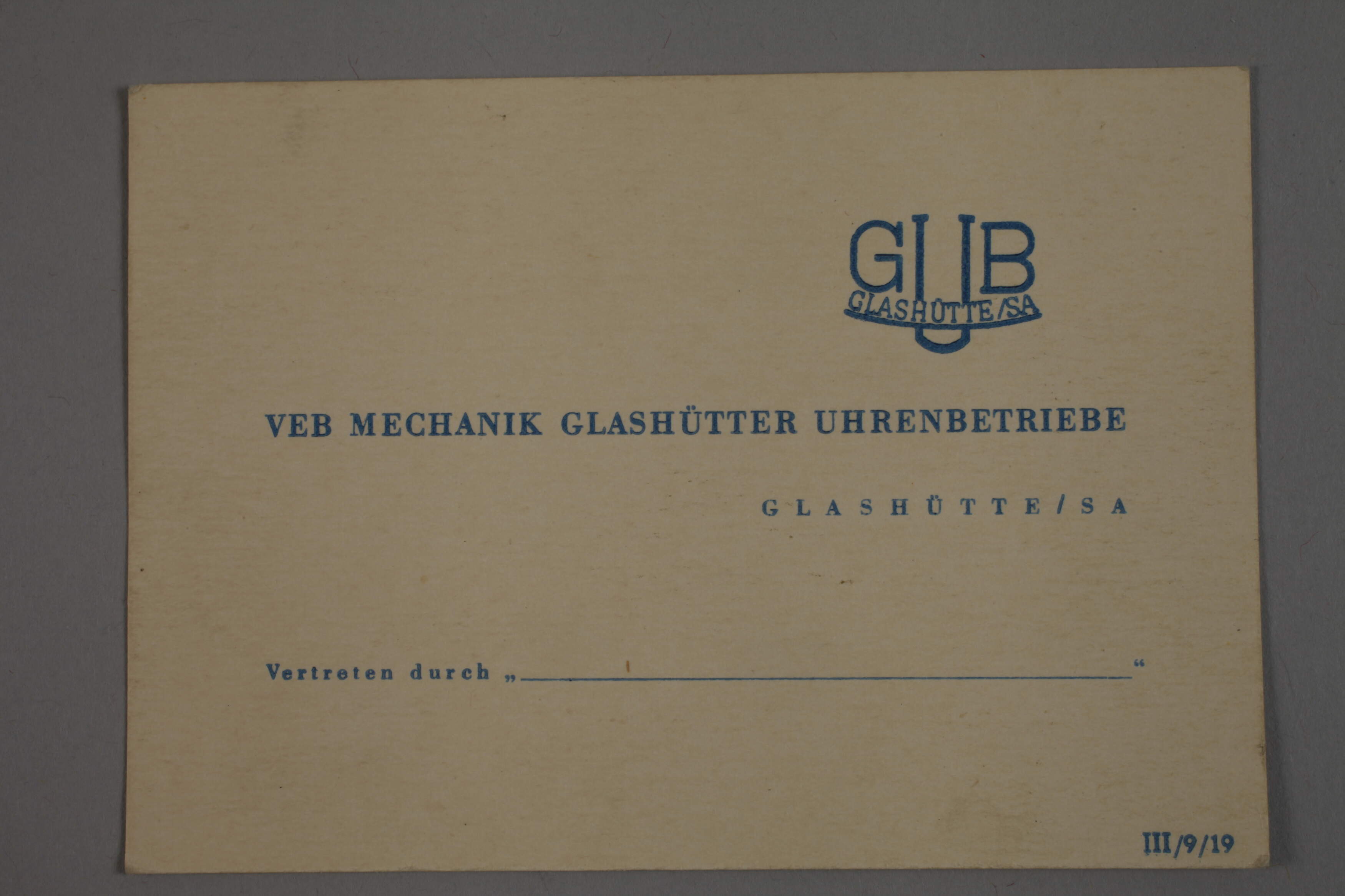Prof. Ludwig Richter autograph on business card - Image 6 of 6
