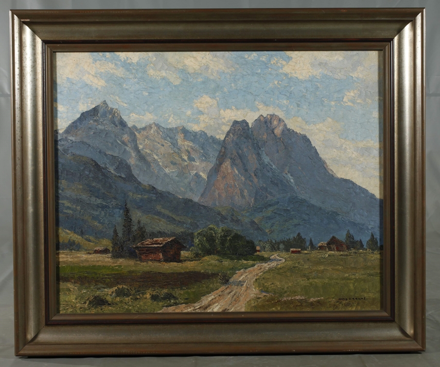 Hans Otto Kraus, "Wetterstein bei Garmisch" - Image 2 of 5