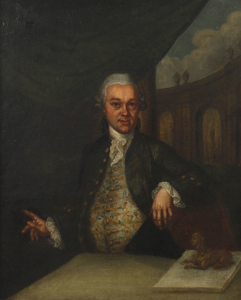 Portrait of Christian Ludwig von Hagedorn 