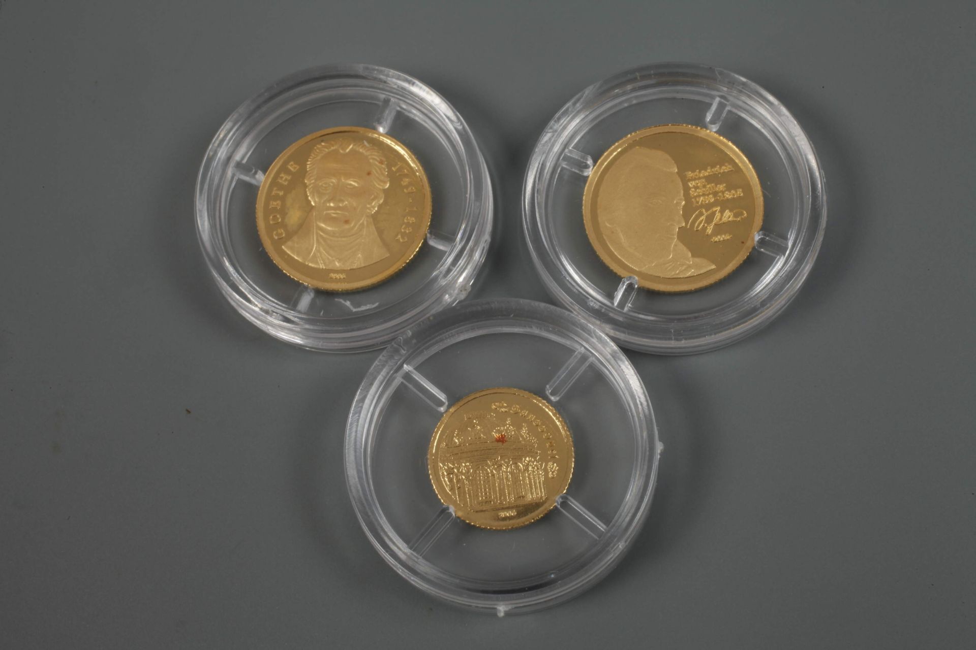 Sechs Goldmünzen - Bild 2 aus 5
