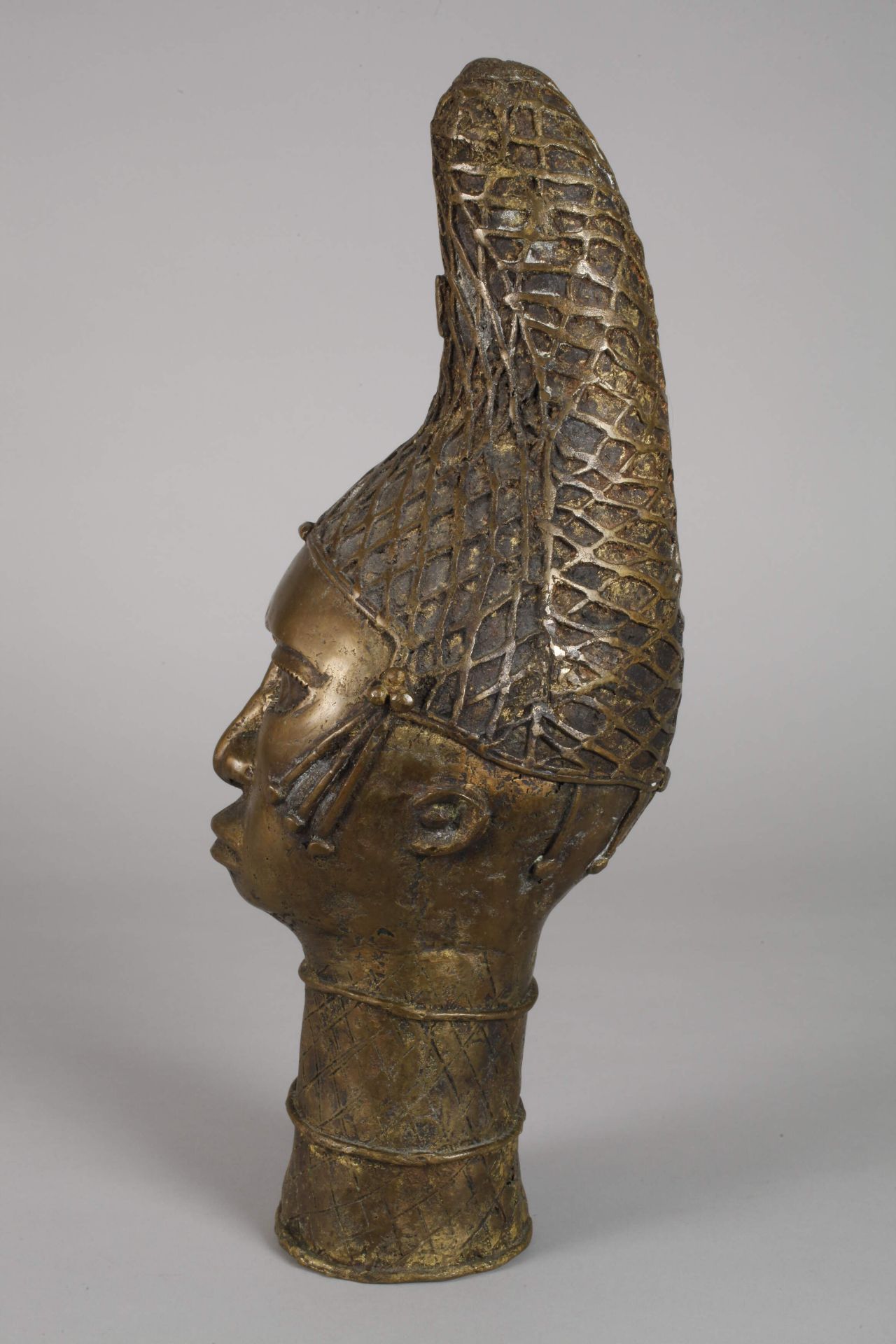 Bronzeskulptur Westafrika - Bild 5 aus 7