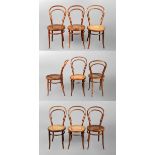 Nine coffee house chairs