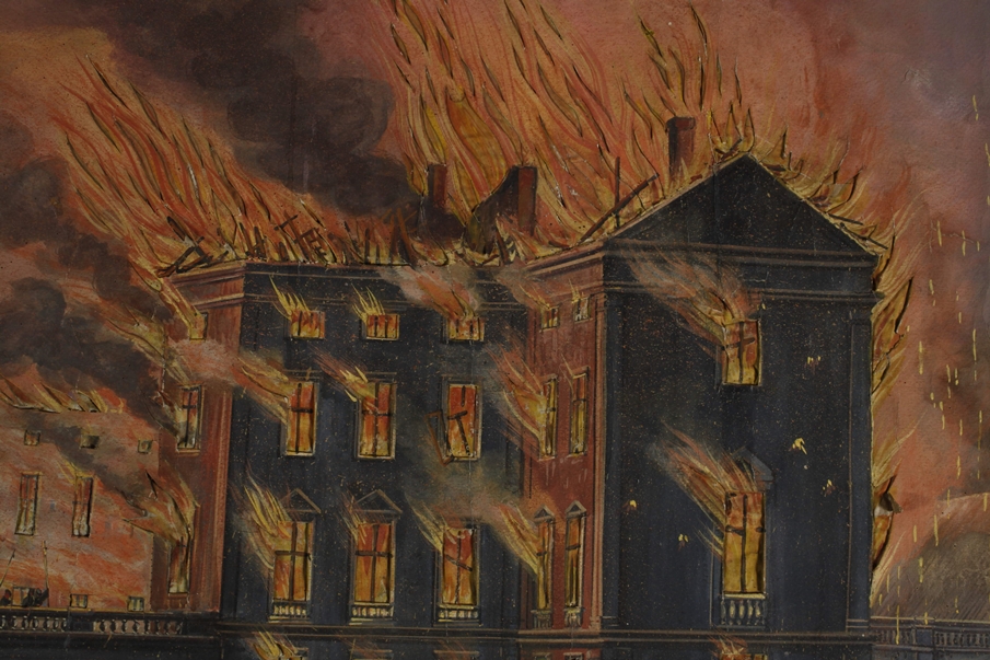 Jean Speth, Brand des Schlosses Christiansborg  - Bild 5 aus 9