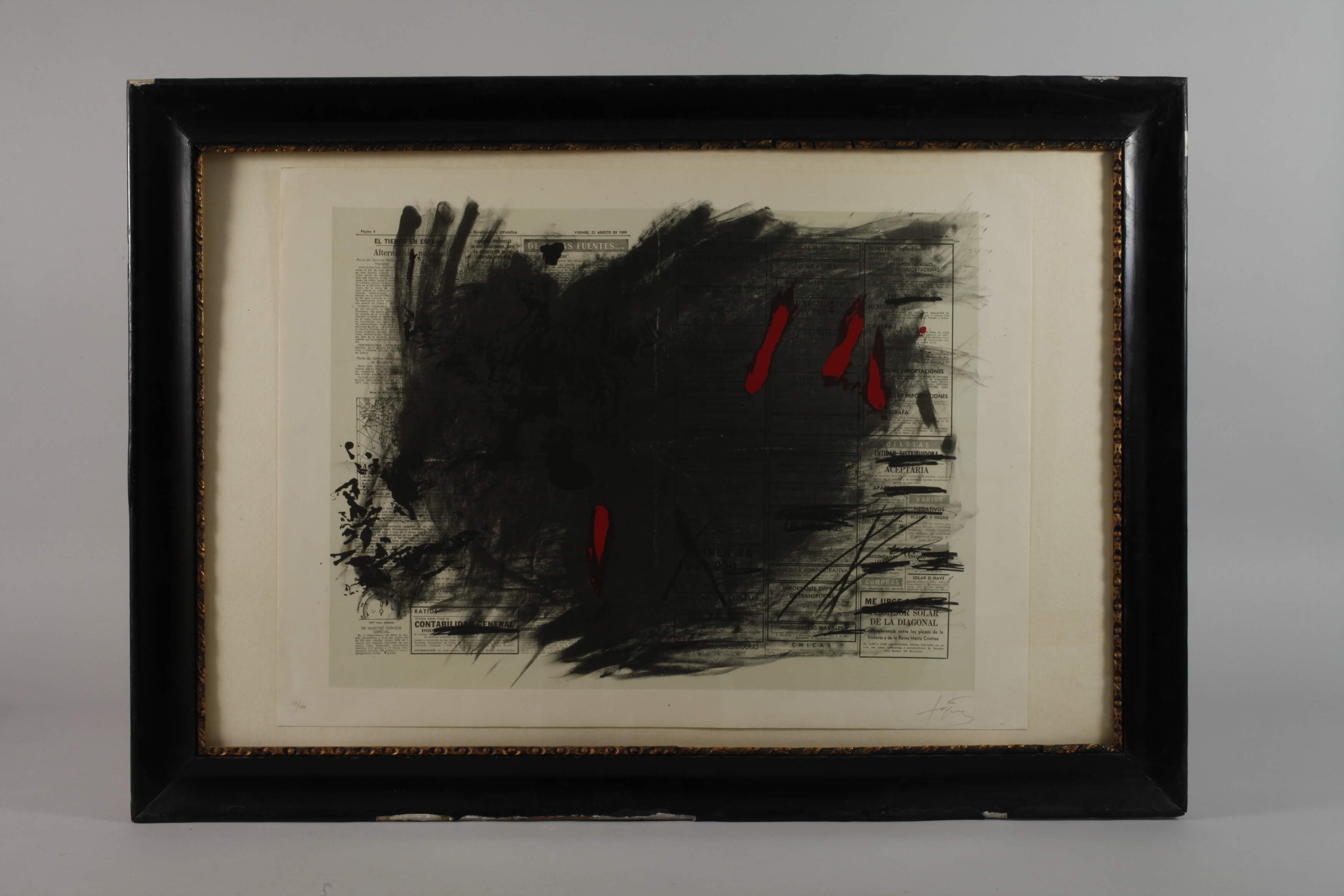 Antoni Tàpies, "Noctum matinal" - Image 2 of 3