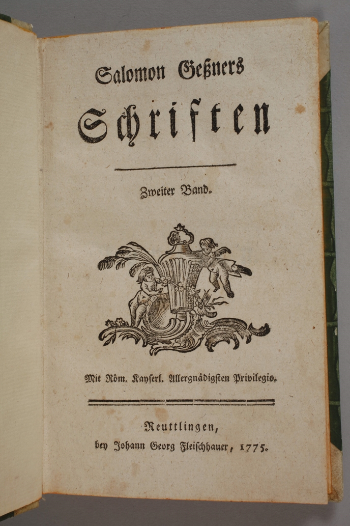 Salomon Geßners Schriften 1775 - Image 2 of 4