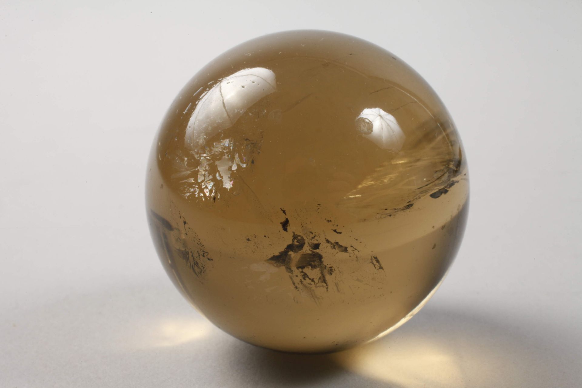Three quartz spheres - Image 4 of 5