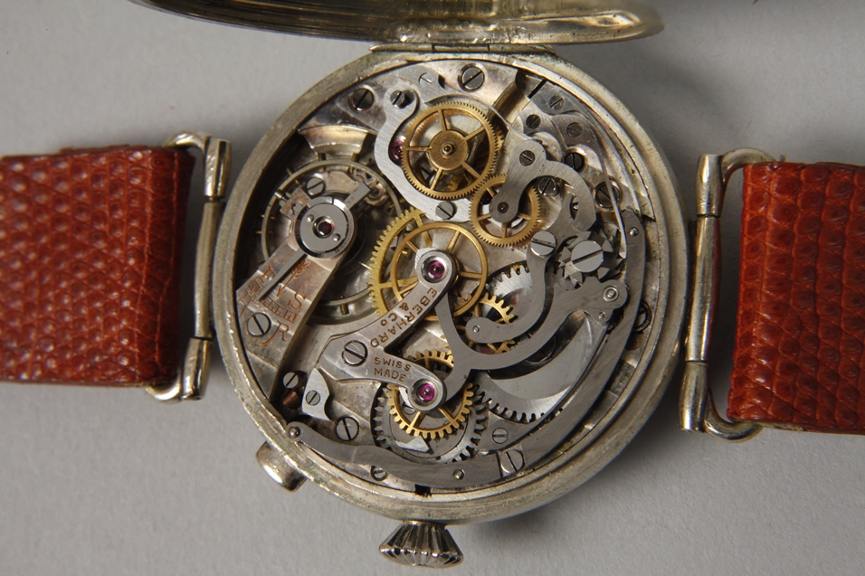 Eberhard & Co., Rare chronograph - Image 4 of 7