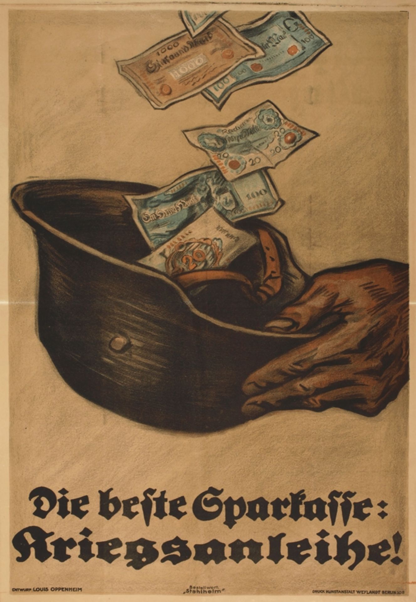 War bond poster, World War 1
