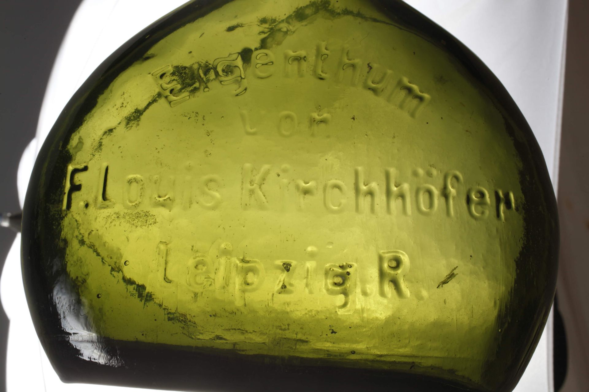 Bottle F. Louis Kirchhöfer Leipzig - Image 3 of 4