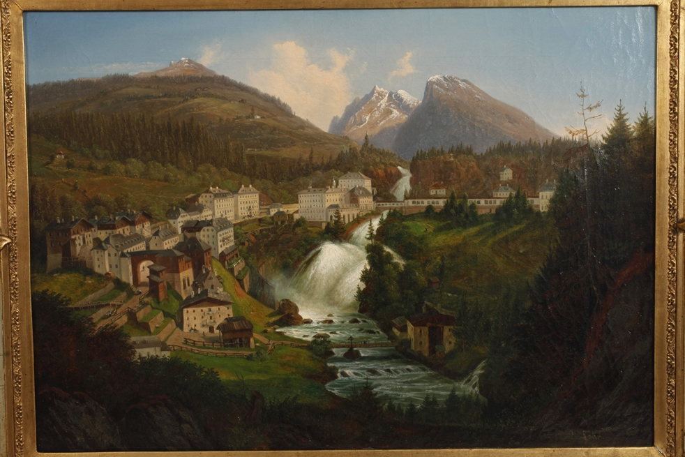 Emil Ludwig Löhr, View of Bad Gastein - Image 2 of 10