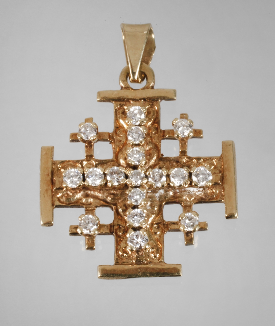 Anhänger Jerusalemkreuz