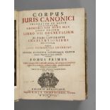 Corpus Juris Canonici 1717