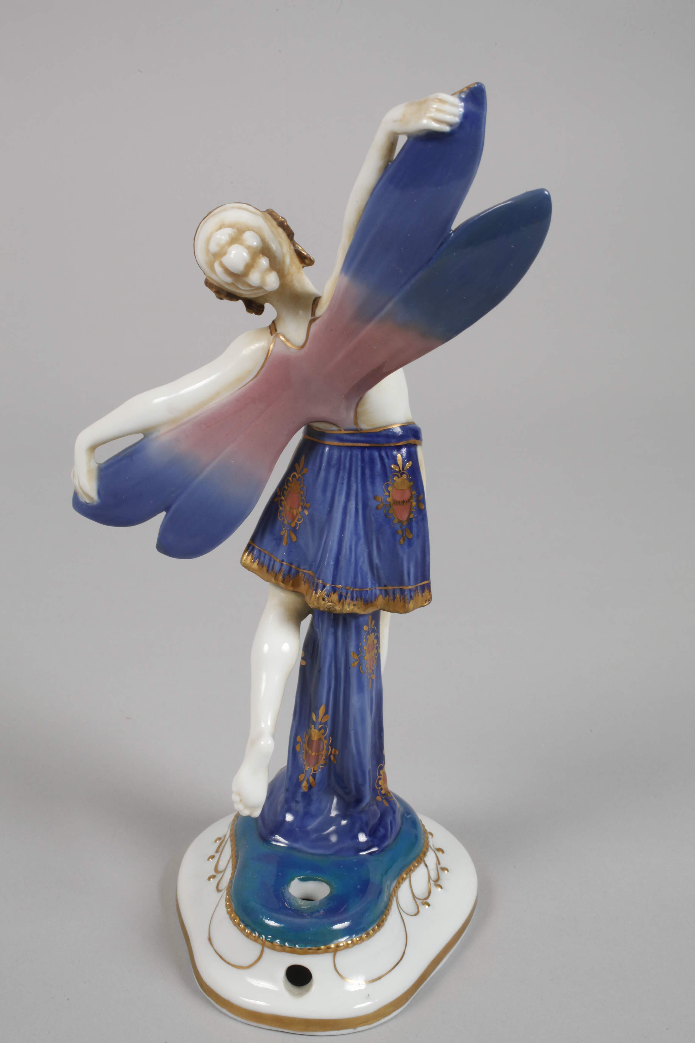 Schwarza-Saalbahn dragonfly dancer as lamp base - Image 3 of 5