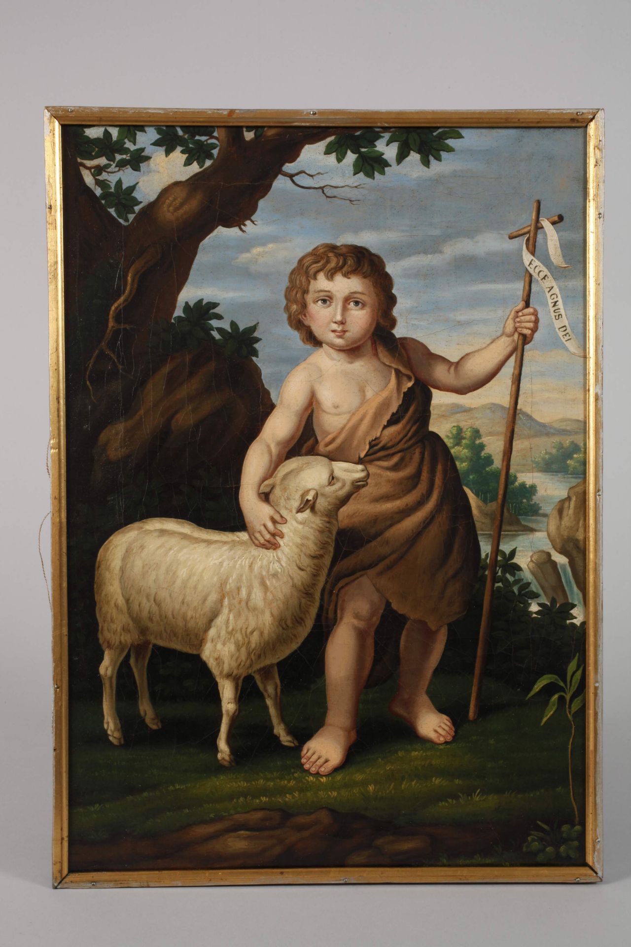 John the Baptist as a Child with the Lamb - Image 2 of 6