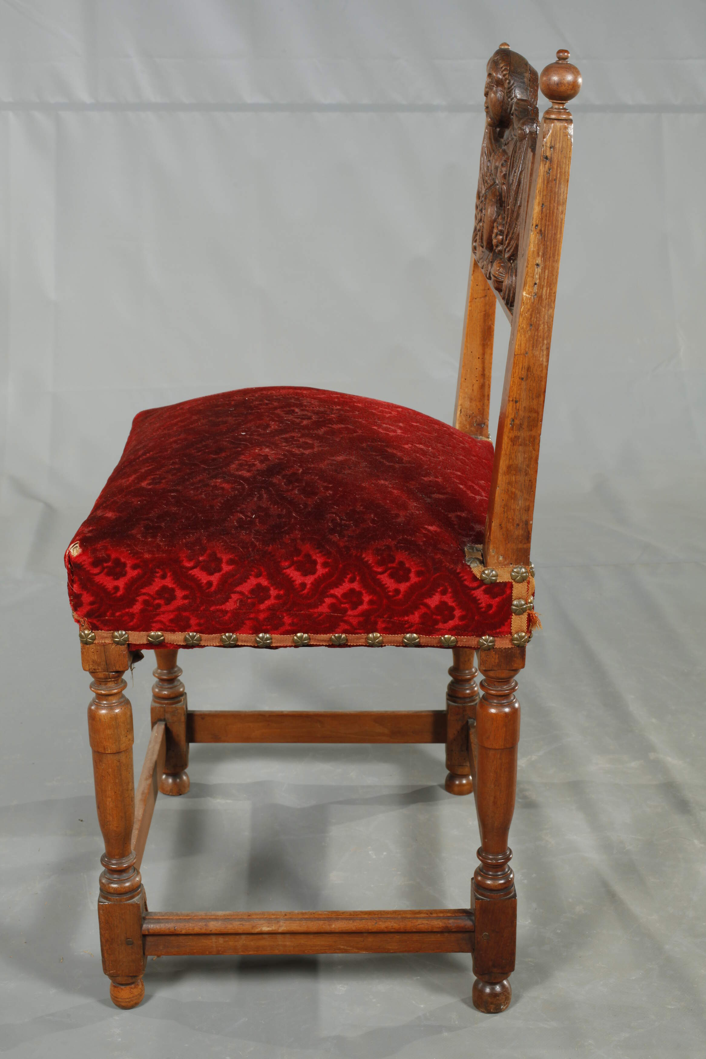 Pair of Renaissance chairs - Image 7 of 9