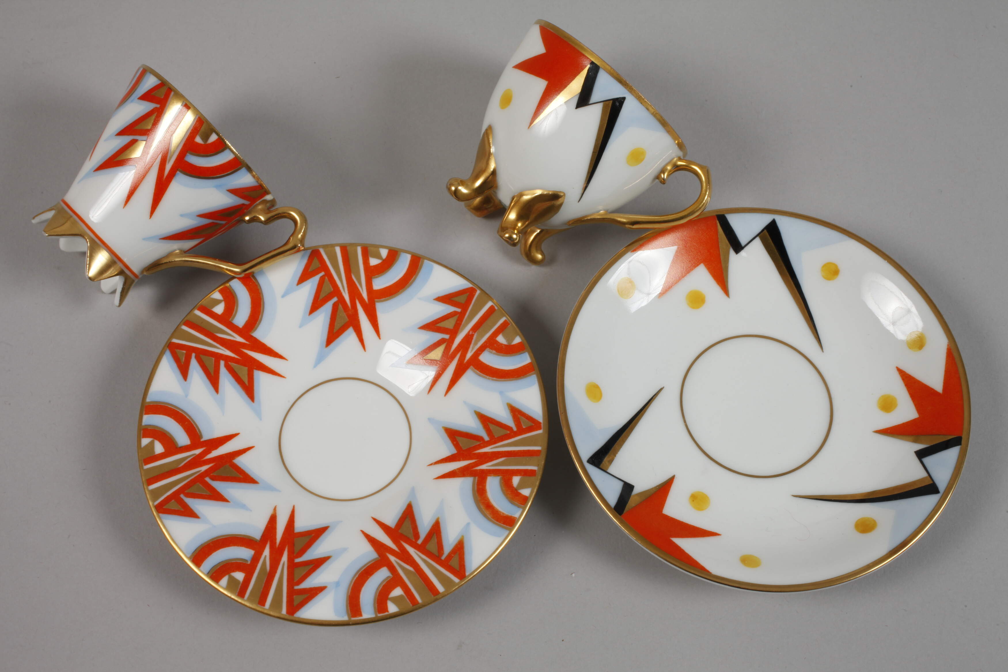 A collection of Art Deco demitasse cups - Image 6 of 7