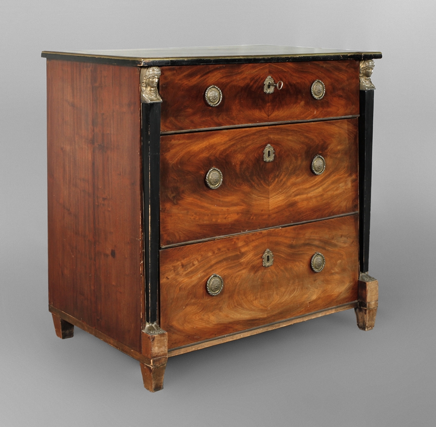 Small Empire chest of drawers