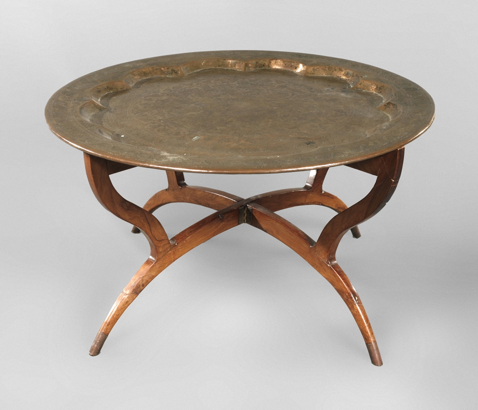 Moorish folding table