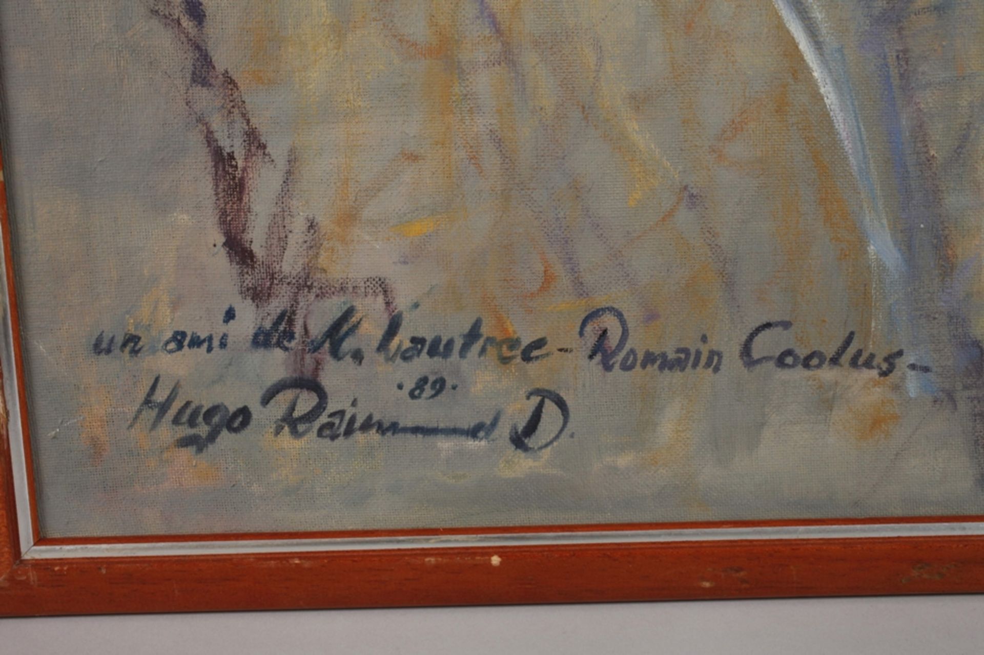 Hugo Raimond, Portrait nach Henri de Touluse-Lautrec - Bild 3 aus 3