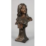 Pieto Benvenuti, bust Art Nouveau girl