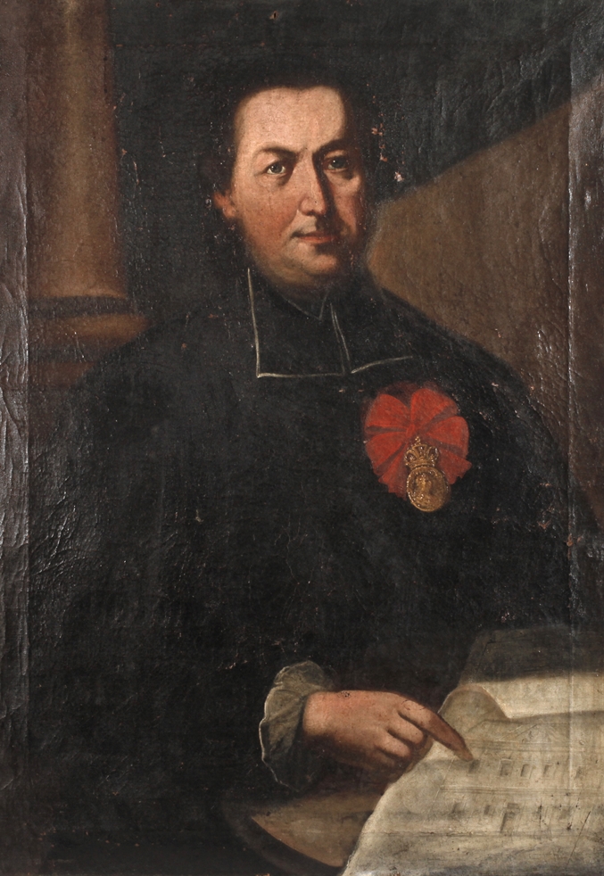 Portrait of Priest Ungricht (Charvatce near Prague)
