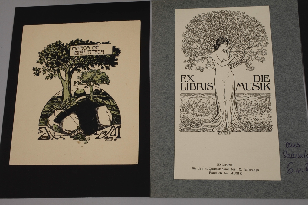 Convolute of Art Nouveau libris - Image 4 of 4