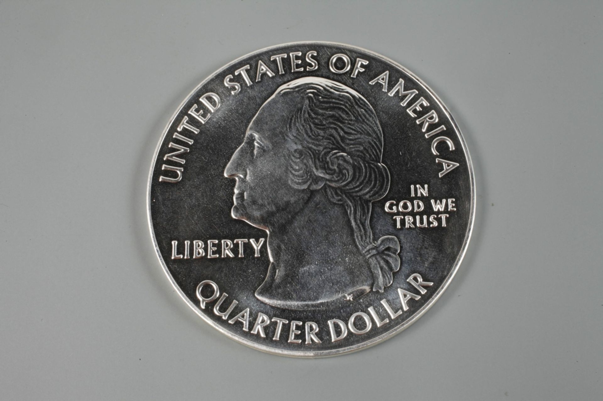 5 Unzen Silbermünze Quarter Dollar - Bild 5 aus 6