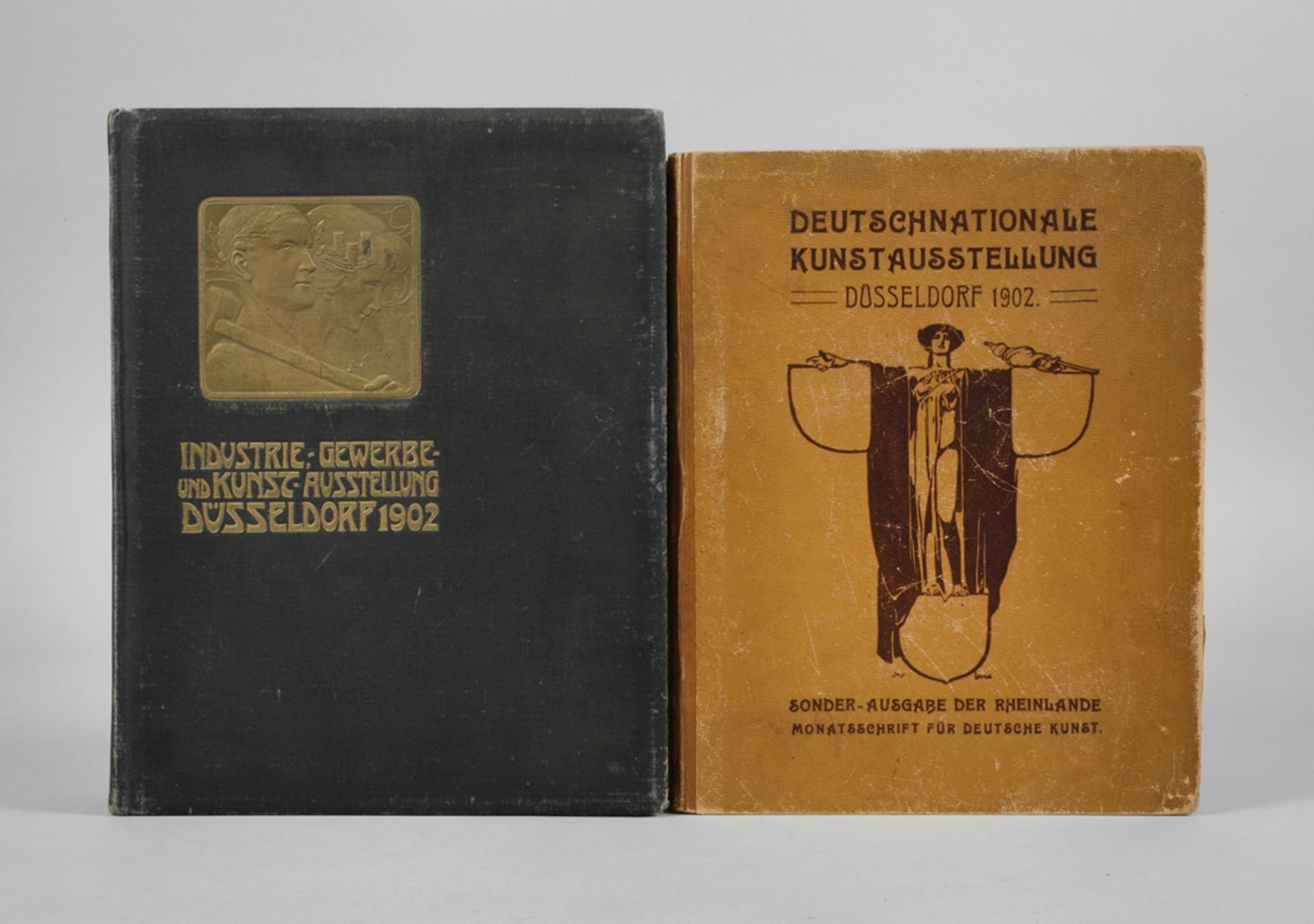 Zwei Bände Kunstausstellung Düsseldorf 